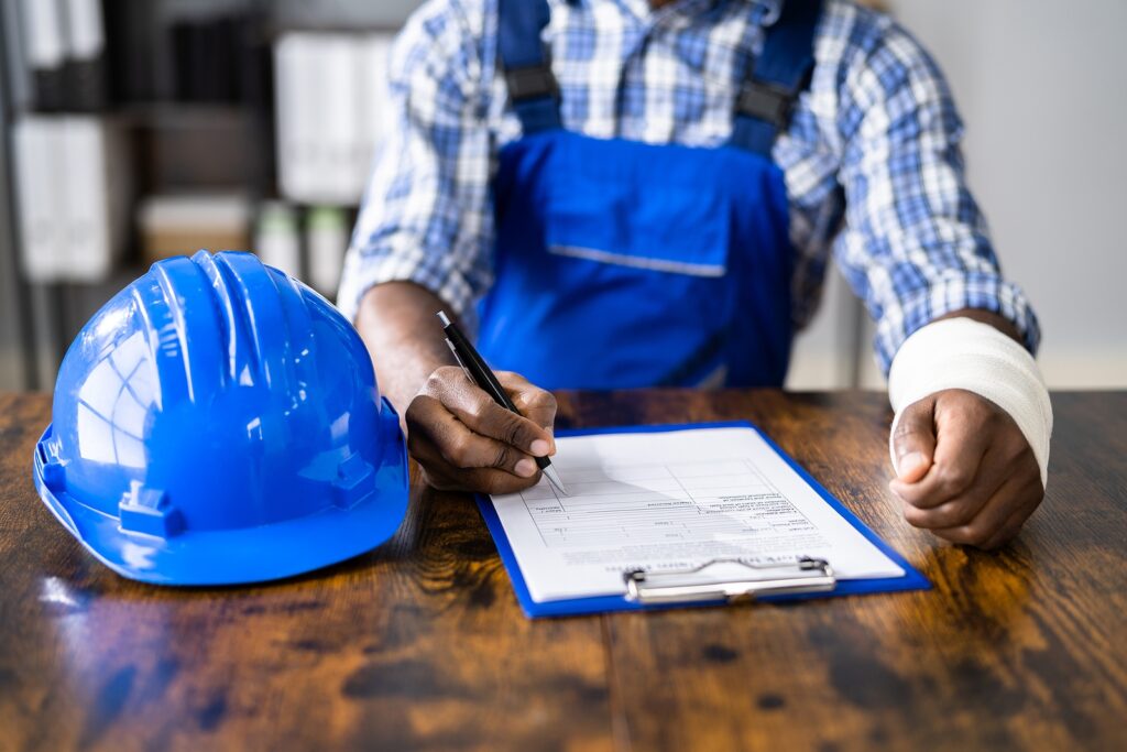 Worker Accident Insurance Disability Compensation And Social Ben