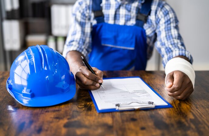 Worker Accident Insurance Disability Compensation And Social Ben